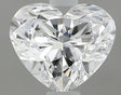 0.80 carat Heart diamond D VS1 