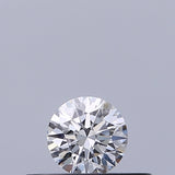 0.19 carat Round diamond D VVS2 Excellent