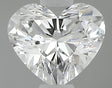 0.31 carat Heart diamond F SI2 