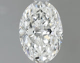 0.49 carat Oval diamond F VVS1 