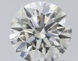 0.52 carat Round diamond H  VVS1 Excellent