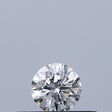0.18 carat Round diamond E VVS2 Excellent