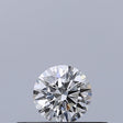 0.19 carat Round diamond E VVS2 Excellent