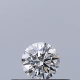 0.19 carat Round diamond E VVS2 Excellent