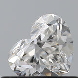 0.50 carat Heart diamond F  VVS1