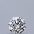 0.24 carat Round diamond F IF Excellent