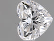 0.50 carat Heart diamond E VS1 