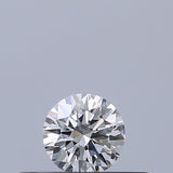 0.19 carat Round diamond D VVS1 Excellent