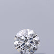 0.21 carat Round diamond D IF Excellent