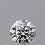 0.18 carat Round diamond E  VVS1 Excellent