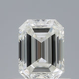 0.70 carat Emerald diamond F IF VeryGood