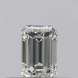 0.23 carat Emerald diamond F  VVS2