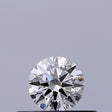 0.24 carat Round diamond E VVS2 Excellent