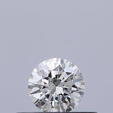 0.24 carat Round diamond F VVS1 Excellent