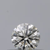 0.28 carat Round diamond H VVS2 Excellent