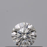 0.22 carat Round diamond E IF Excellent