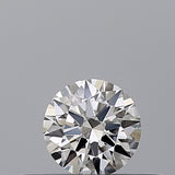0.18 carat Round diamond D  VVS2 Excellent