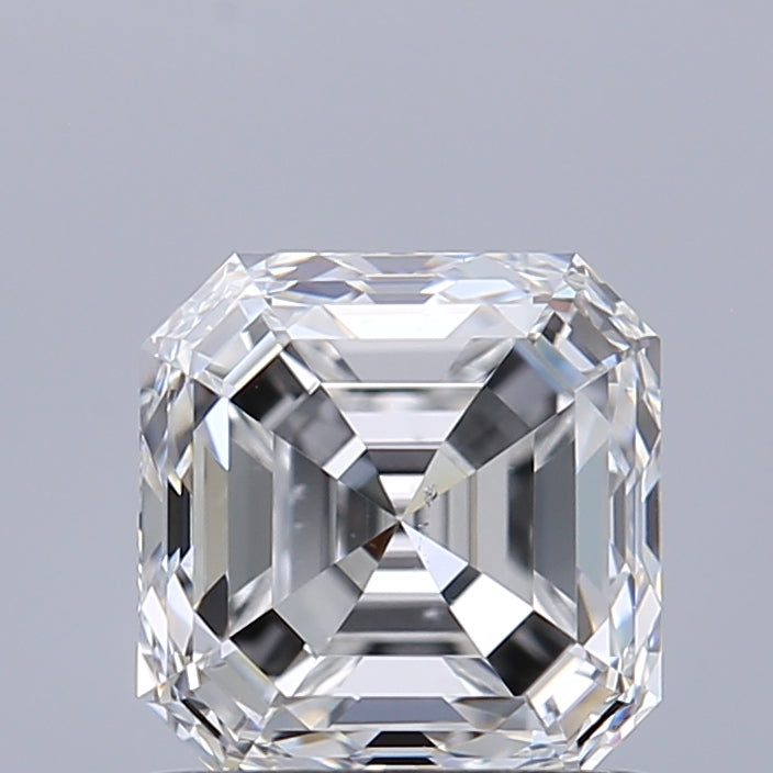 1.00 carat Emerald diamond E SI1 