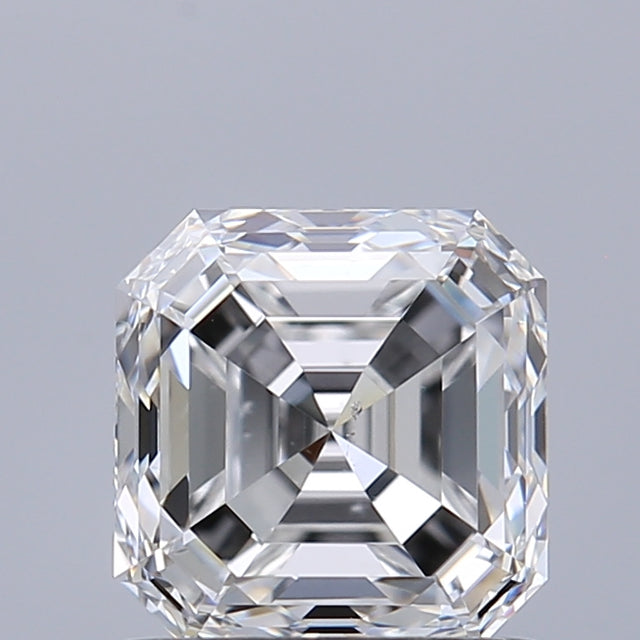 1.00 carat Emerald diamond E SI1 