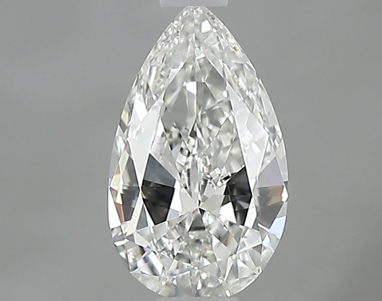 0.50 carat Pear diamond H VVS2 
