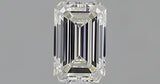 0.41 carat Emerald diamond I  VVS1 Very good