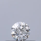 0.19 carat Round diamond D VVS1 Excellent