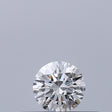 0.18 carat Round diamond E IF Excellent