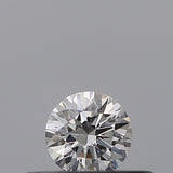 0.19 carat Round diamond D VVS1 Excellent
