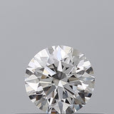0.25 carat Round diamond D  VVS2 Excellent