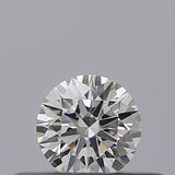 0.21 carat Round diamond D  VVS2 Excellent