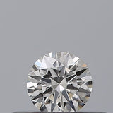 0.19 carat Round diamond D  VVS2 Excellent