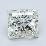 1.7 carat Princess diamond L  I1