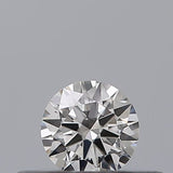 0.18 carat Round diamond D  VVS2 Excellent