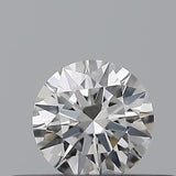 0.22 carat Round diamond F  IF Excellent