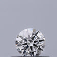 0.23 carat Round diamond E VVS1 Excellent