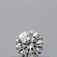 0.19 carat Round diamond E IF Excellent