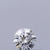 0.18 carat Round diamond E VVS1 Excellent