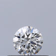 0.28 carat Round diamond E VVS1 Excellent