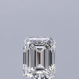 0.30 carat Emerald diamond E VVS1 