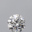 0.19 carat Round diamond D VVS2 Excellent