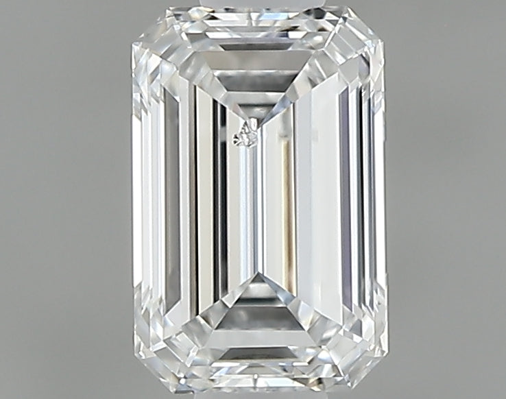 0.53 carat Emerald diamond E SI2 
