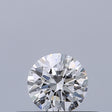 0.29 carat Round diamond D VVS2 Excellent