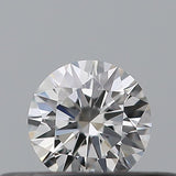 0.19 carat Round diamond F  IF Excellent