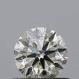 0.52 carat Round diamond I VVS2 Excellent