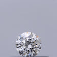 0.18 carat Round diamond E VVS1 Excellent