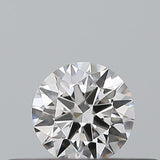 0.18 carat Round diamond E  IF Excellent