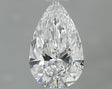 0.72 carat Pear diamond D IF 