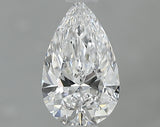 0.72 carat Pear diamond D IF 