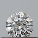 0.21 carat Round diamond G  VVS2 Excellent