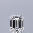 0.30 carat Emerald diamond E VVS2 